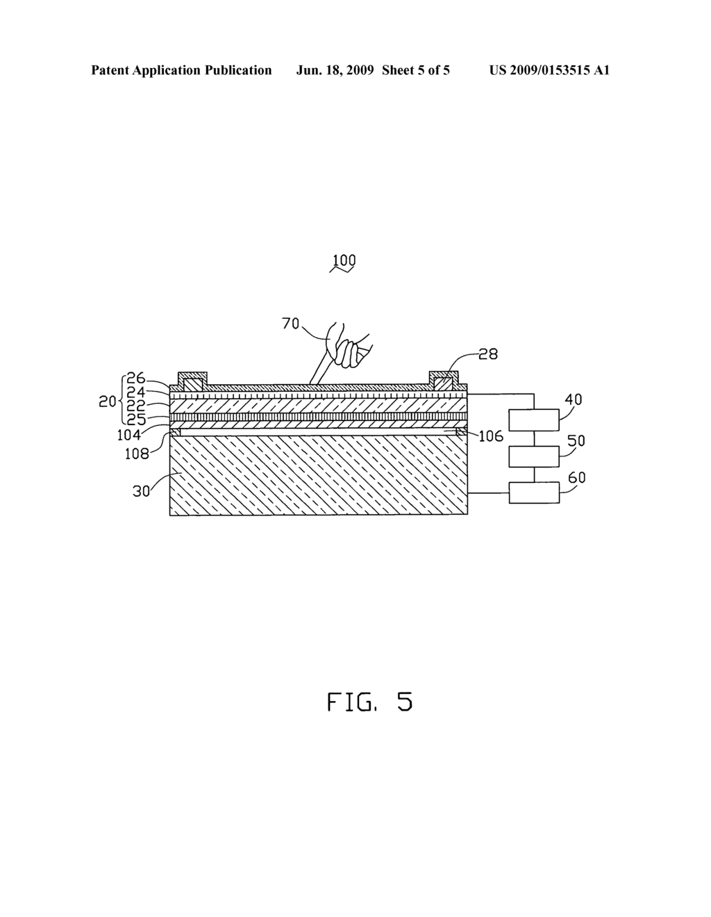 TOUCH PANEL AND DISPLAY DEVICE USING THE SAME - diagram, schematic, and image 06