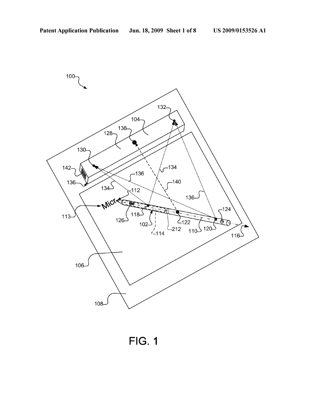 DETERMINING THE LOCATION OF THE TIP OF AN ELECTRONIC STYLUS - diagram, schematic, and image 02