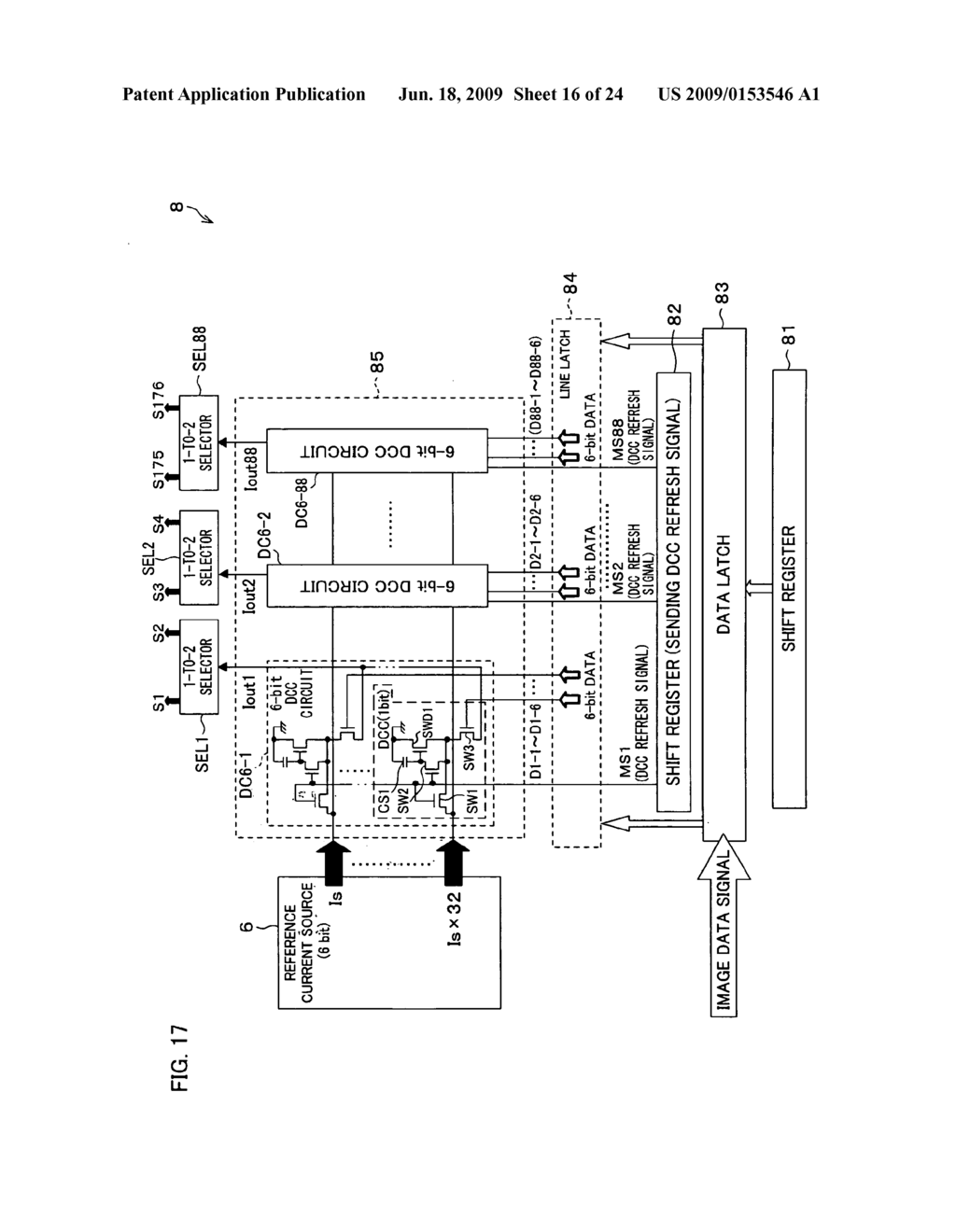 DRIVING CIRCUIT FOR DISPLAY DEVICE, AND DISPLAY DEVICE - diagram, schematic, and image 17