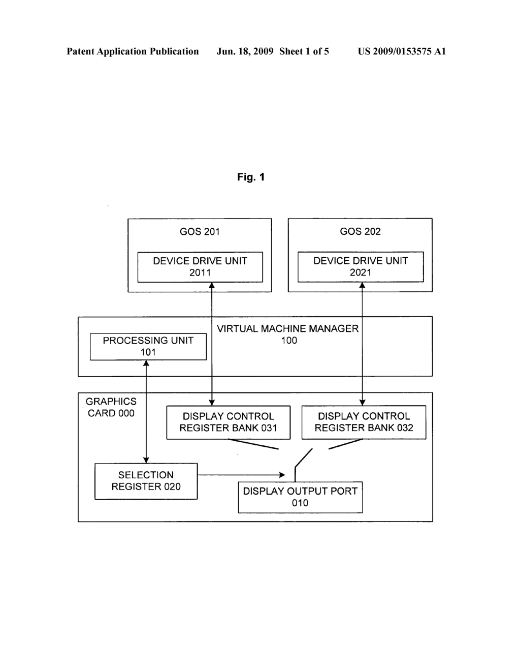 Method for sharing graphics card among multiple operation systems and computer system - diagram, schematic, and image 02