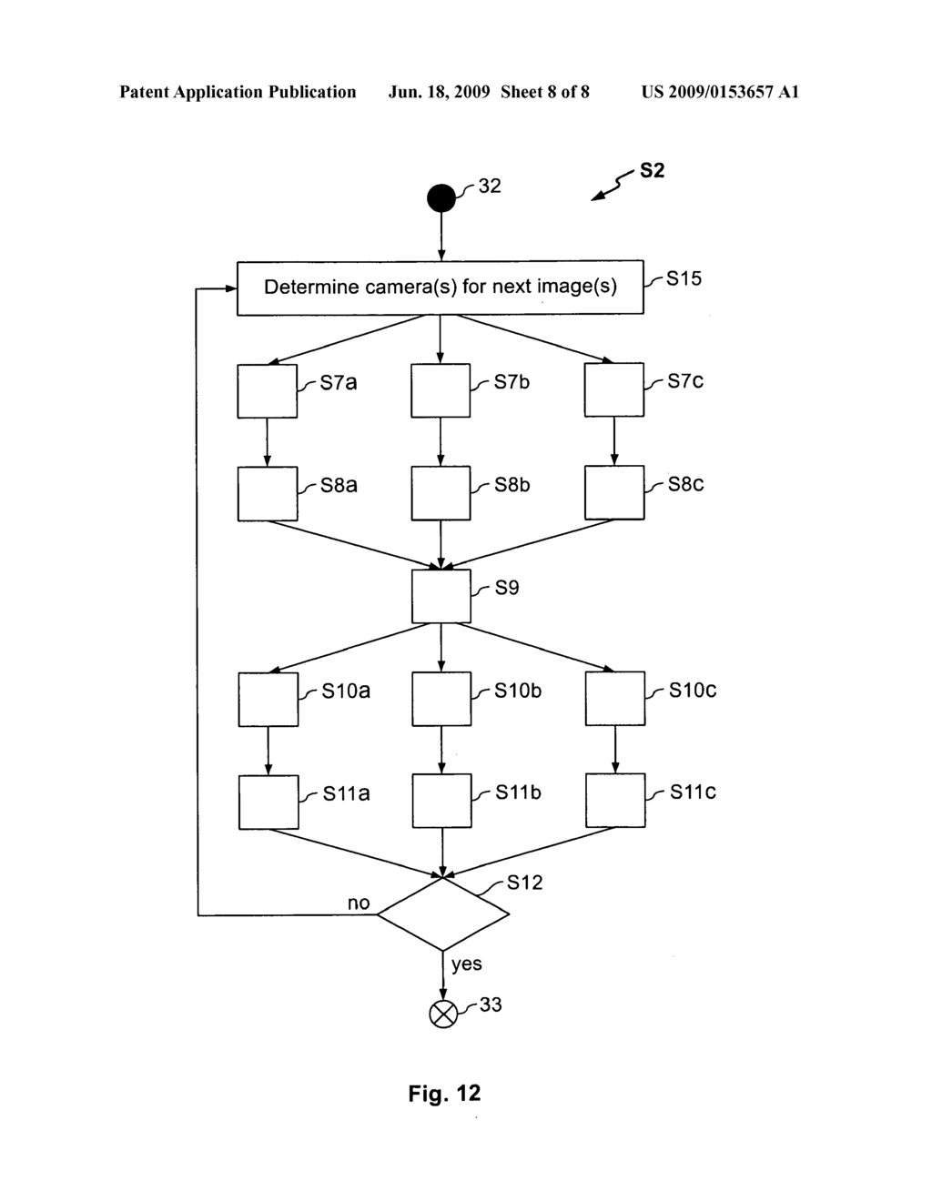 Method and apparatus for processing the image of the surface of a wafer recorded by at least one camera - diagram, schematic, and image 09