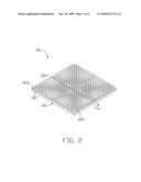 PRISM SHEET, METHOD FOR MAKING THE SAME AND LIQUID CRYSTAL DISPLAY DEVICE USING THE SAME diagram and image