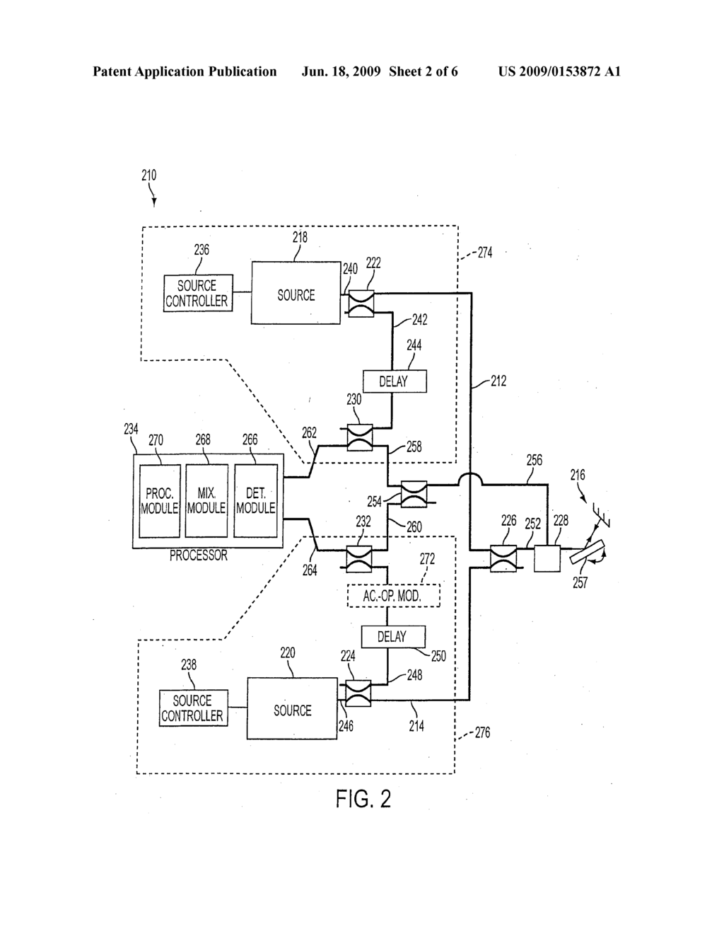 CHIRPED COHERENT LASER RADAR SYSTEM AND METHOD - diagram, schematic, and image 03