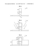 METHODS FOR FABRICATING PERPENDICULAR RECORDING HEADS WITH CONTROLLED SEPARATION REGIONS diagram and image