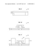 METHODS FOR FABRICATING PERPENDICULAR RECORDING HEADS WITH CONTROLLED SEPARATION REGIONS diagram and image