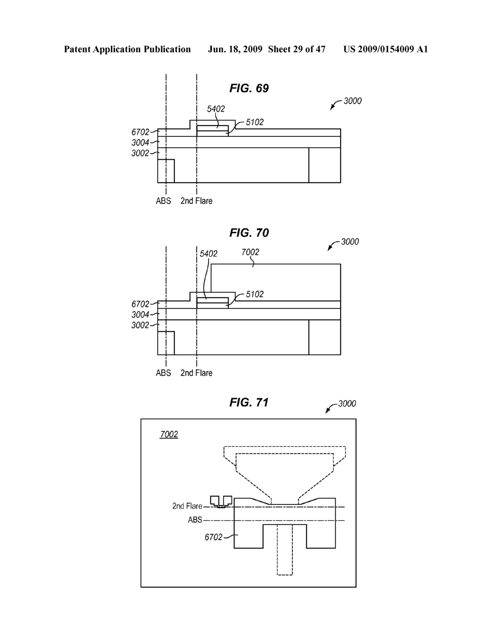 METHODS FOR FABRICATING PERPENDICULAR RECORDING HEADS WITH CONTROLLED SEPARATION REGIONS - diagram, schematic, and image 30