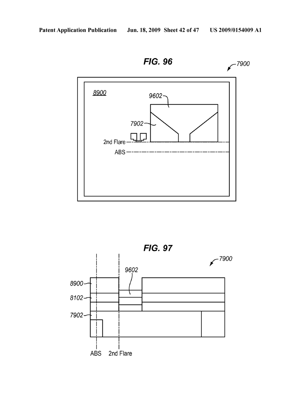 METHODS FOR FABRICATING PERPENDICULAR RECORDING HEADS WITH CONTROLLED SEPARATION REGIONS - diagram, schematic, and image 43