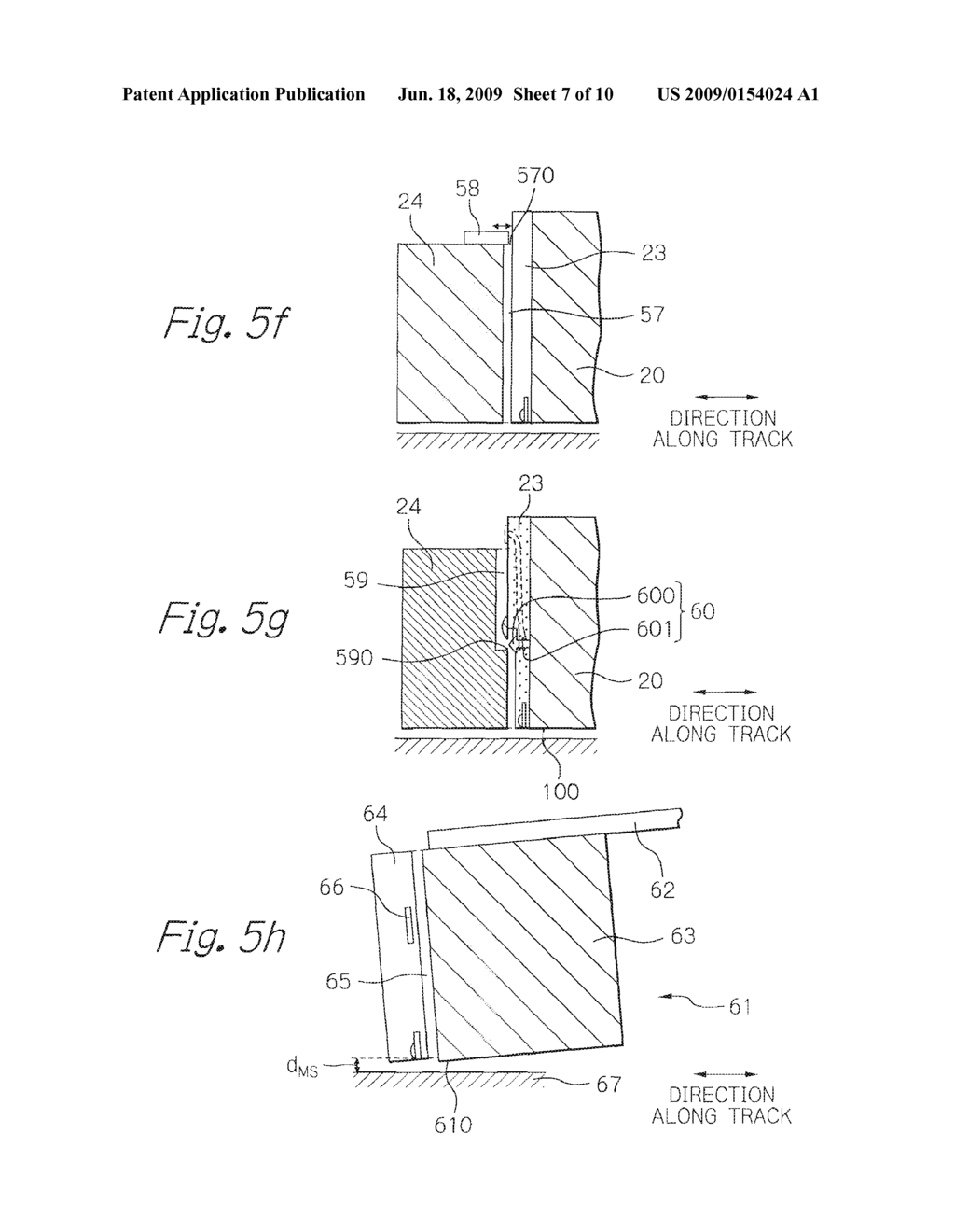 THIN-FILM MAGNETIC HEAD WITH THROUGH HOLES REACHING MEDIUM-OPPOSED SURFACE - diagram, schematic, and image 08