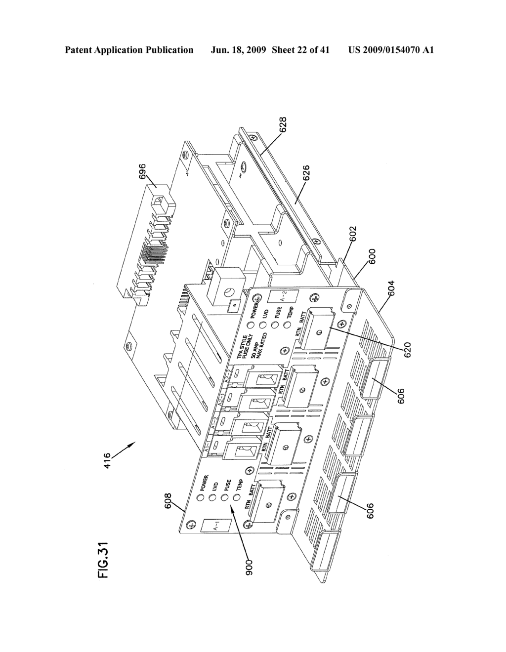 Modular Power Distribution System and Method - diagram, schematic, and image 23