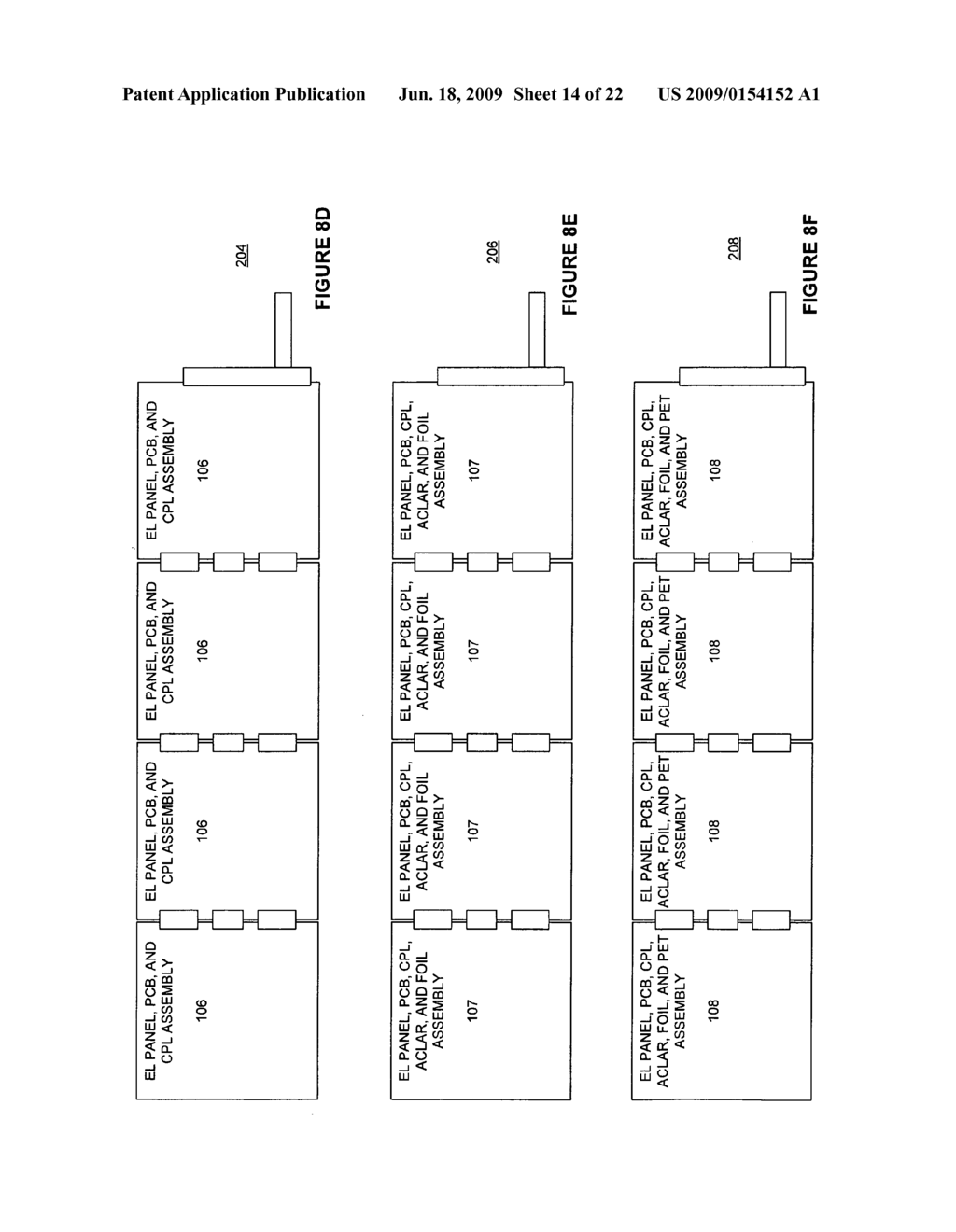 SYSTEM, METHOD, AND ARCHITECTURE FOR MULTICELLED ELECTROLUMINENSE PANEL - diagram, schematic, and image 15