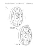 CLOCK FOR DISPLAYING COLLECTIBLES diagram and image