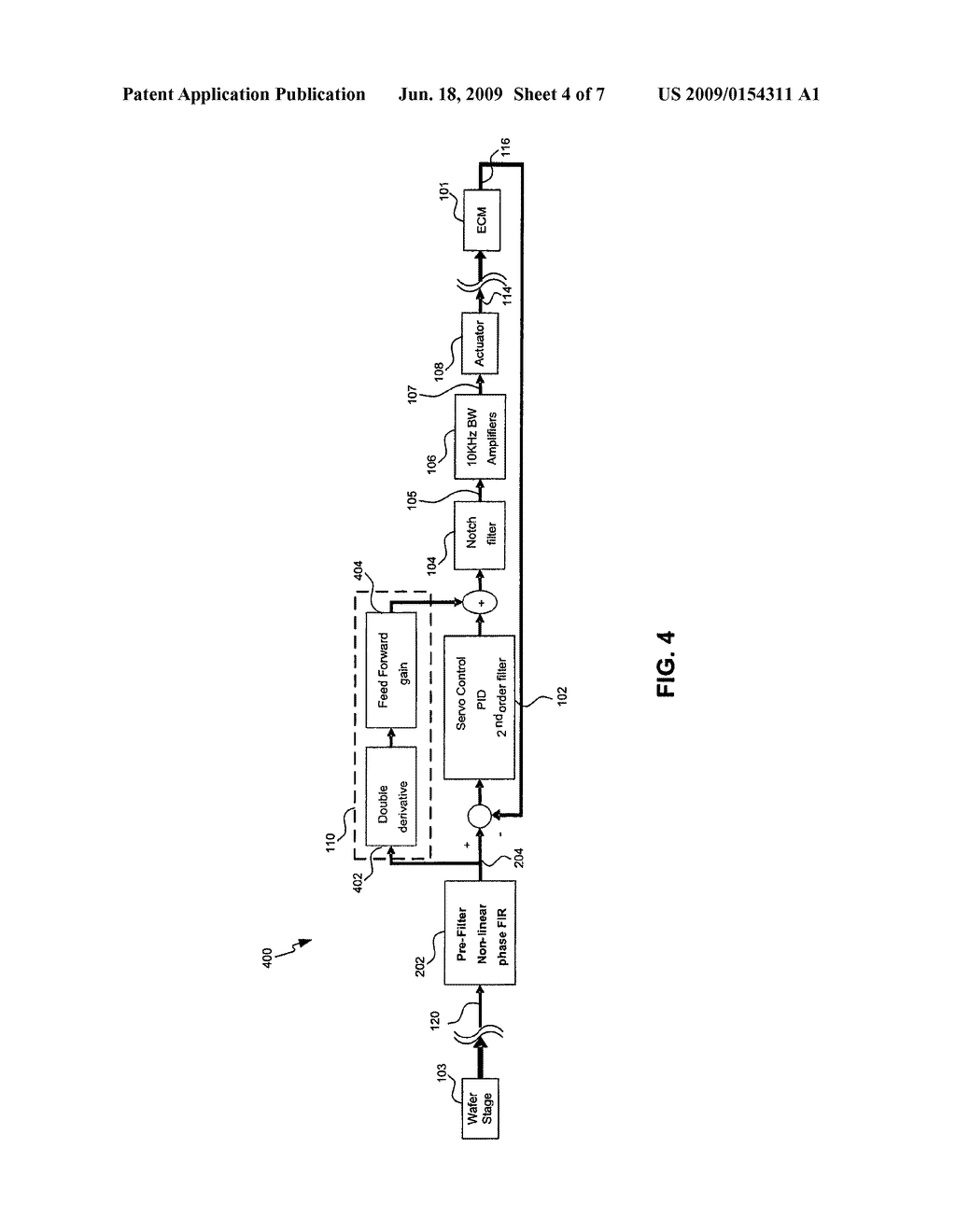 Pre-Filter For A Servo Control Loop, And Applications Thereof - diagram, schematic, and image 05