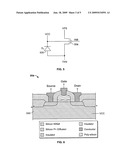 High-speed serial data signal transmitter driver circuitry diagram and image