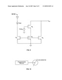 High-speed serial data signal transmitter driver circuitry diagram and image