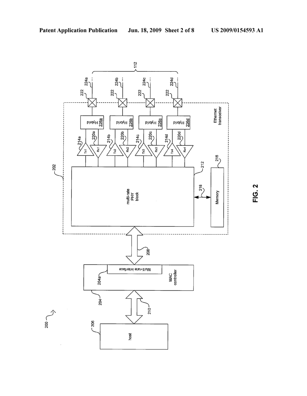 METHOD AND SYSTEM FOR SUPPORTING A VARIABLE AND ENERGY EFFICIENT DATA RATE USING A DUTY CYCLING TECHNIQUE AND MULTIPLE POWER STATES ON AN ETHERNET LINK - diagram, schematic, and image 03