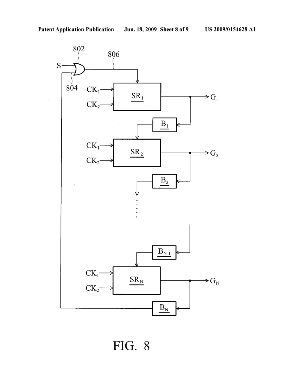 SCAN SIGNAL GENERATING CIRCUIT AND SCAN SIGNAL GENERATING METHOD THEREOF - diagram, schematic, and image 09