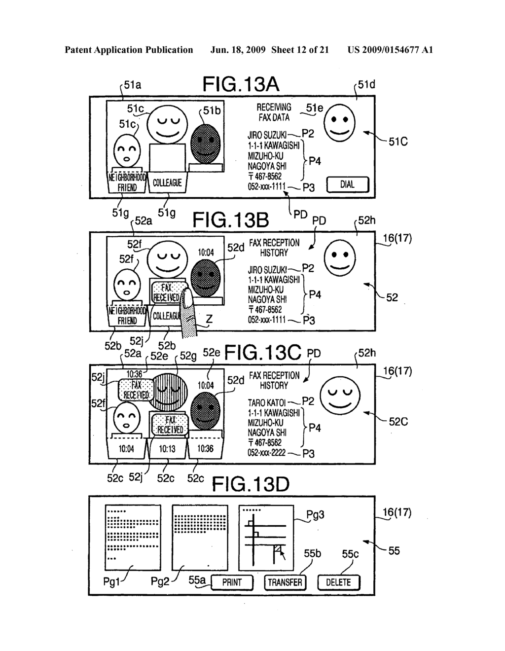 COMMUNICATION DEVICE, COMMUNICATION SYSTEM AND COMPUTER READABLE MEDIUM FOR COMMUNICATION - diagram, schematic, and image 13