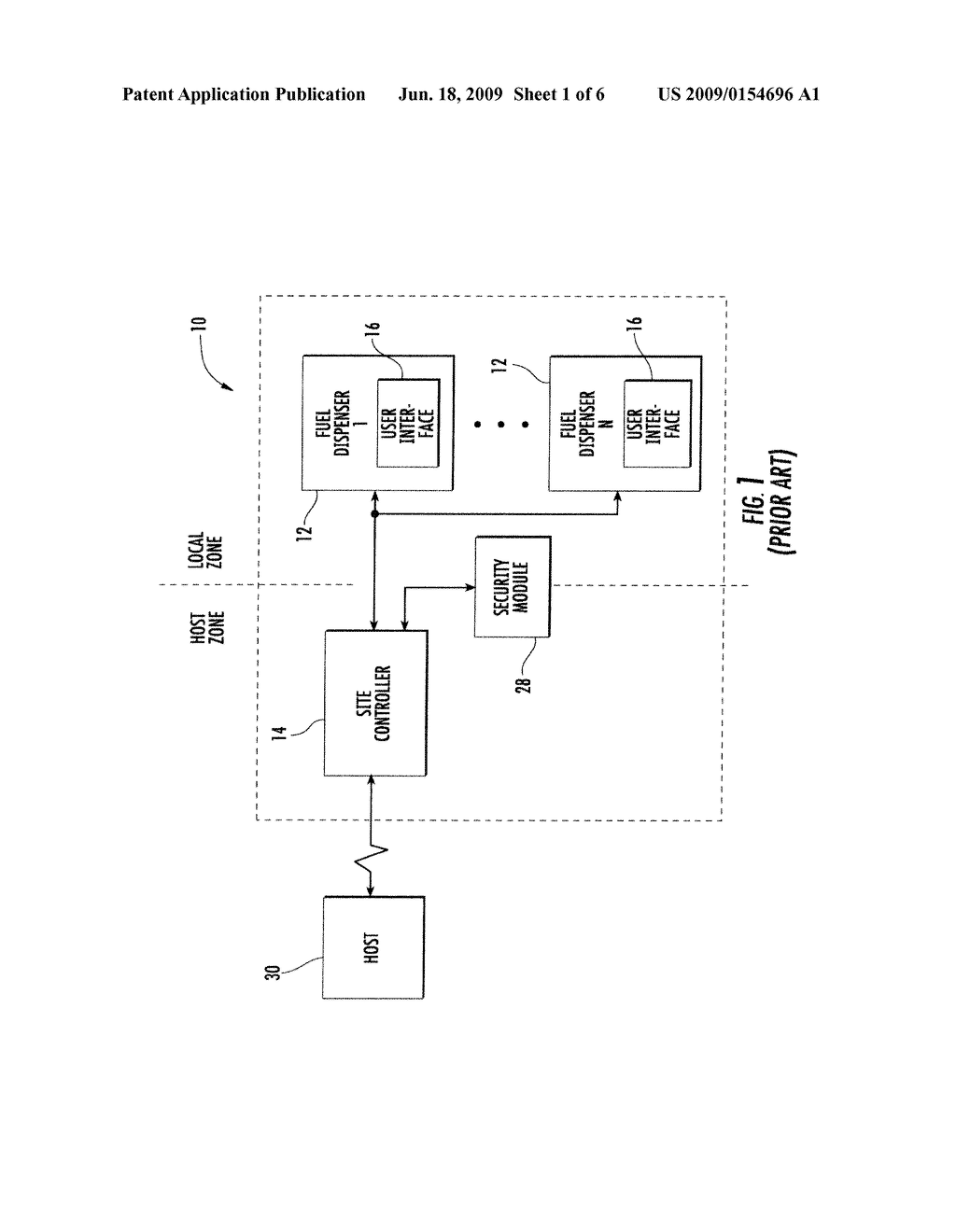 System and Method for Secure Keypad Protocol Emulation in a Fuel Dispenser Environment - diagram, schematic, and image 02