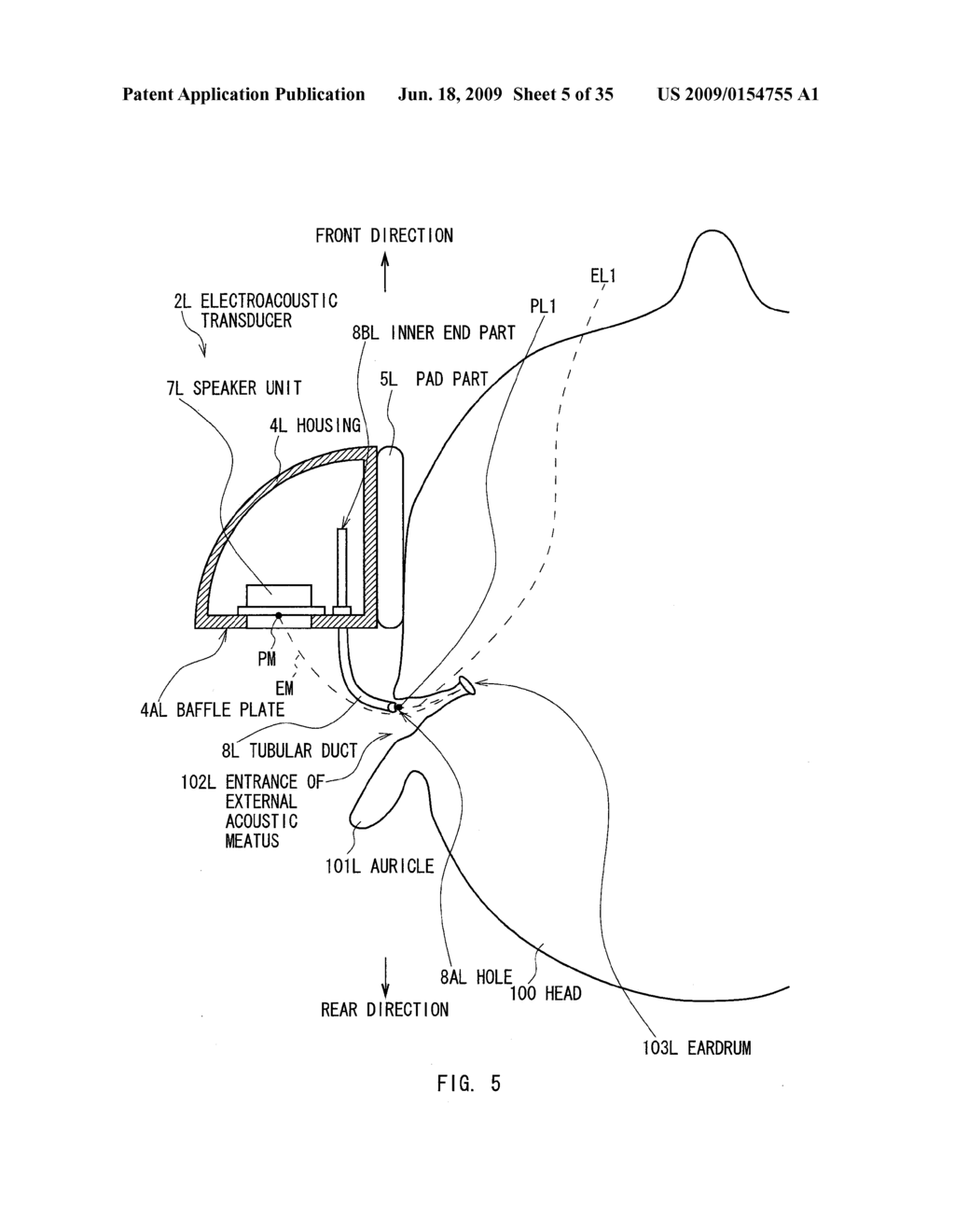 Electroacoustic Transducer and Ear Speaker Device - diagram, schematic, and image 06