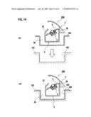 Speaker Device, Installation Body for Speaker Device, and Mobile Body Having Speaker Device Mounted Thereon diagram and image