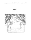 Speaker Device, Installation Body for Speaker Device, and Mobile Body Having Speaker Device Mounted Thereon diagram and image