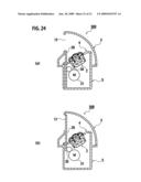 Speaker Device, Installation Body for Speaker Device, and Mobile Body Having Speaker Device Mounted Thereon diagram and image