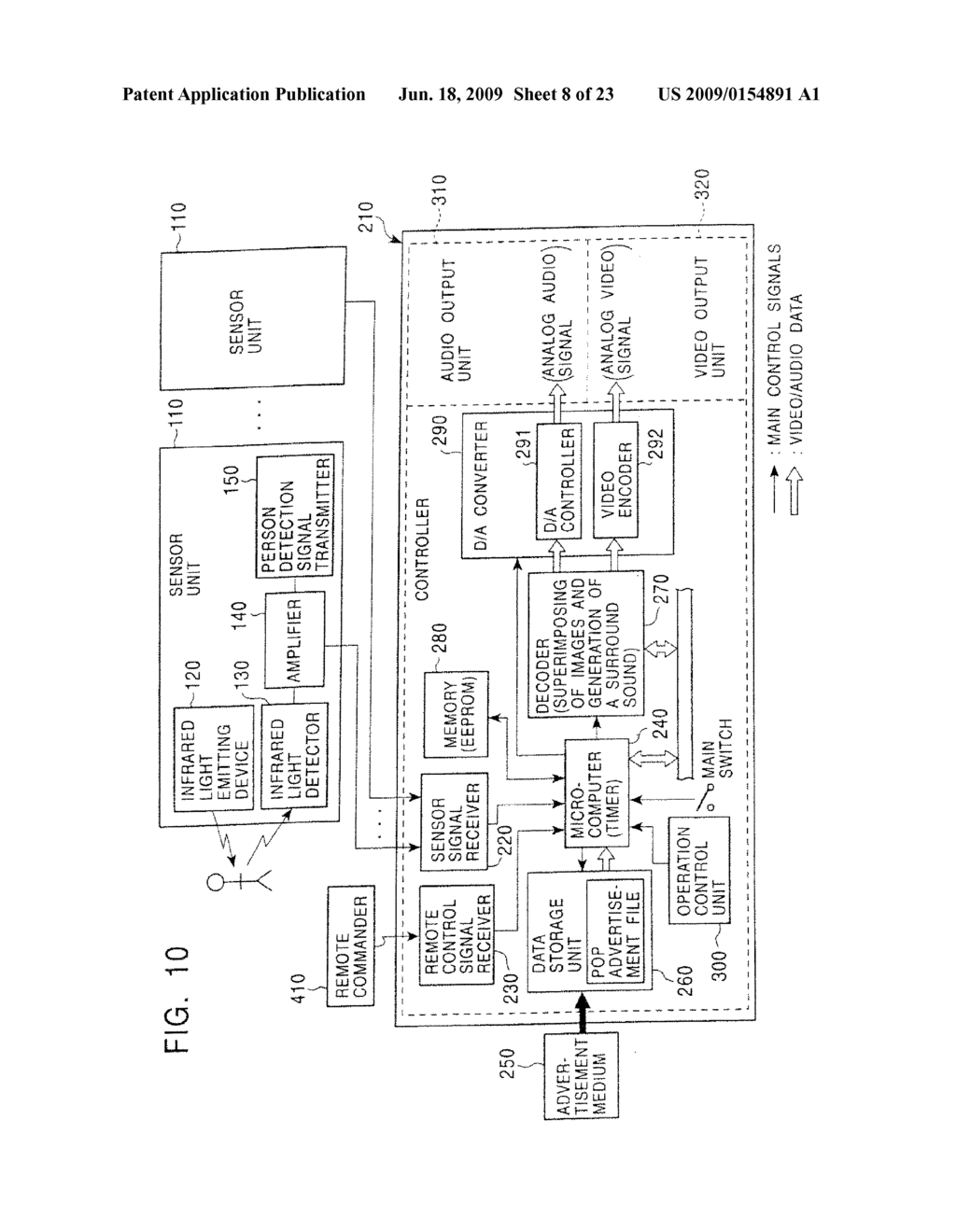 INFORMATION PLAYBACK APPARATUS AND ELECTRONIC POP ADVERTISING APPARATUS - diagram, schematic, and image 09