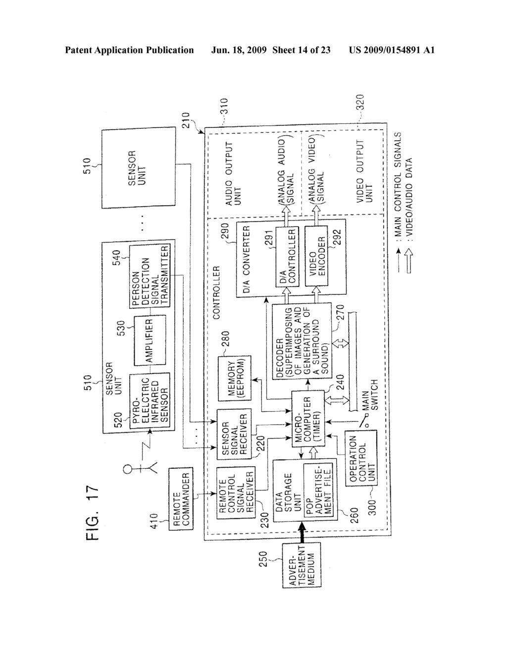 INFORMATION PLAYBACK APPARATUS AND ELECTRONIC POP ADVERTISING APPARATUS - diagram, schematic, and image 15