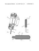 Abrasive coated bit diagram and image