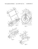 Apparatus and method for securing a vehicle on a carrier bed diagram and image