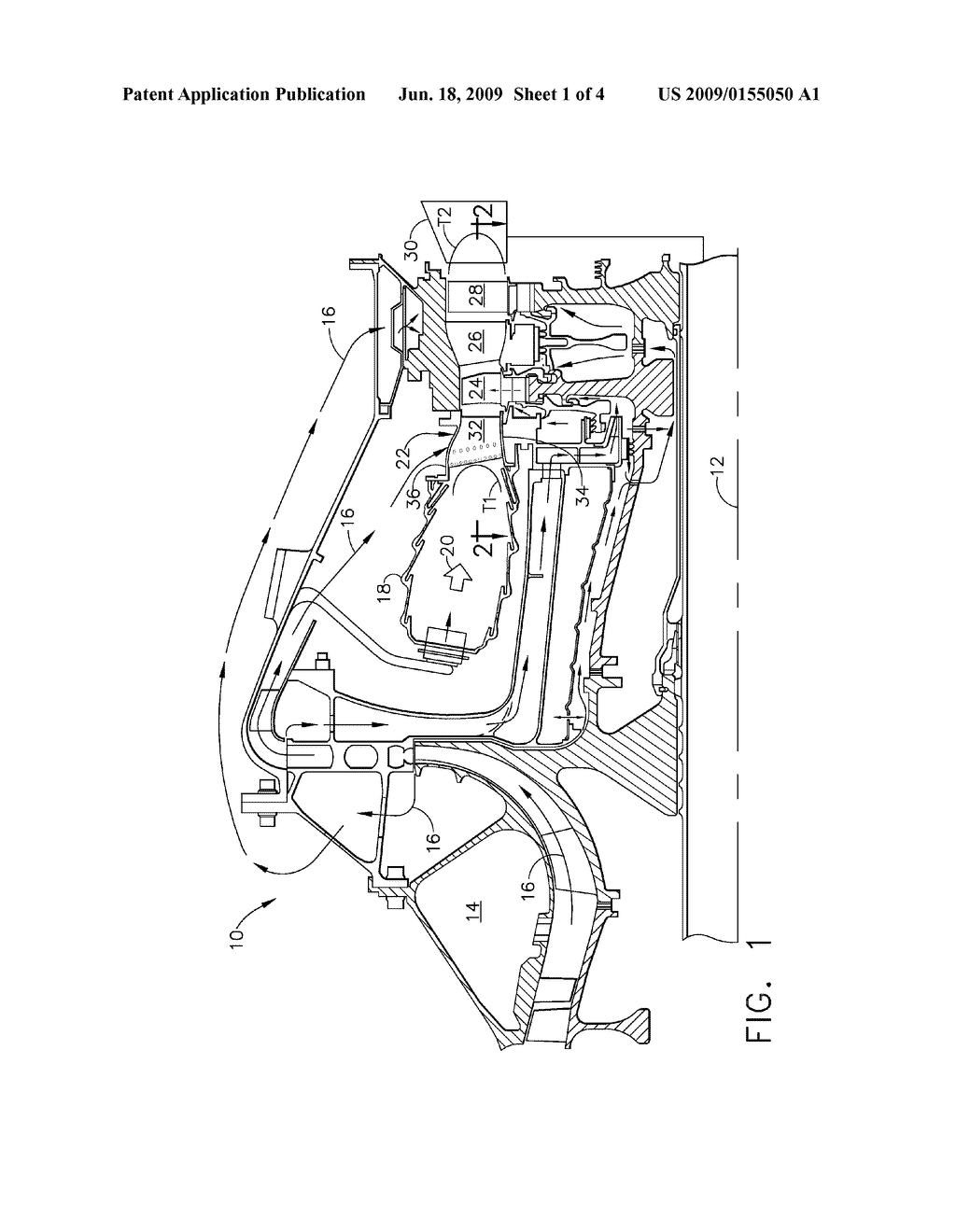 DIVERGENT TURBINE NOZZLE - diagram, schematic, and image 02