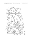 DIVERGENT TURBINE NOZZLE diagram and image