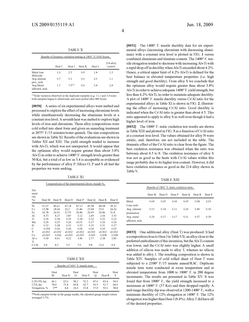 Weldable oxidation resistant nickel-iron-chromium-aluminum alloy - diagram, schematic, and image 09