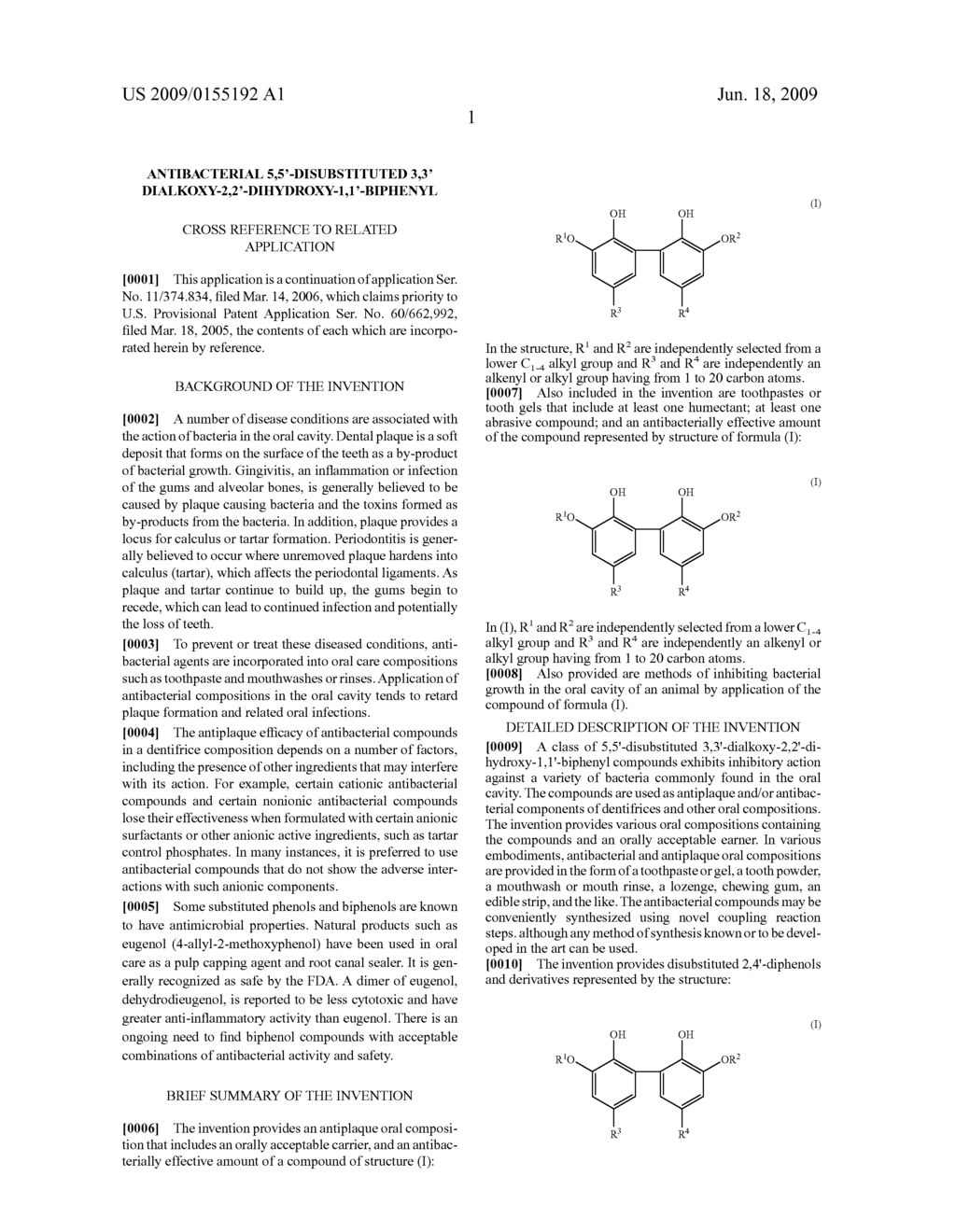 Antibacterial 5,5'-disubstituted 3,3' dialkoxy-2,2'-dihydroxy-1,1'-biphenyl - diagram, schematic, and image 02