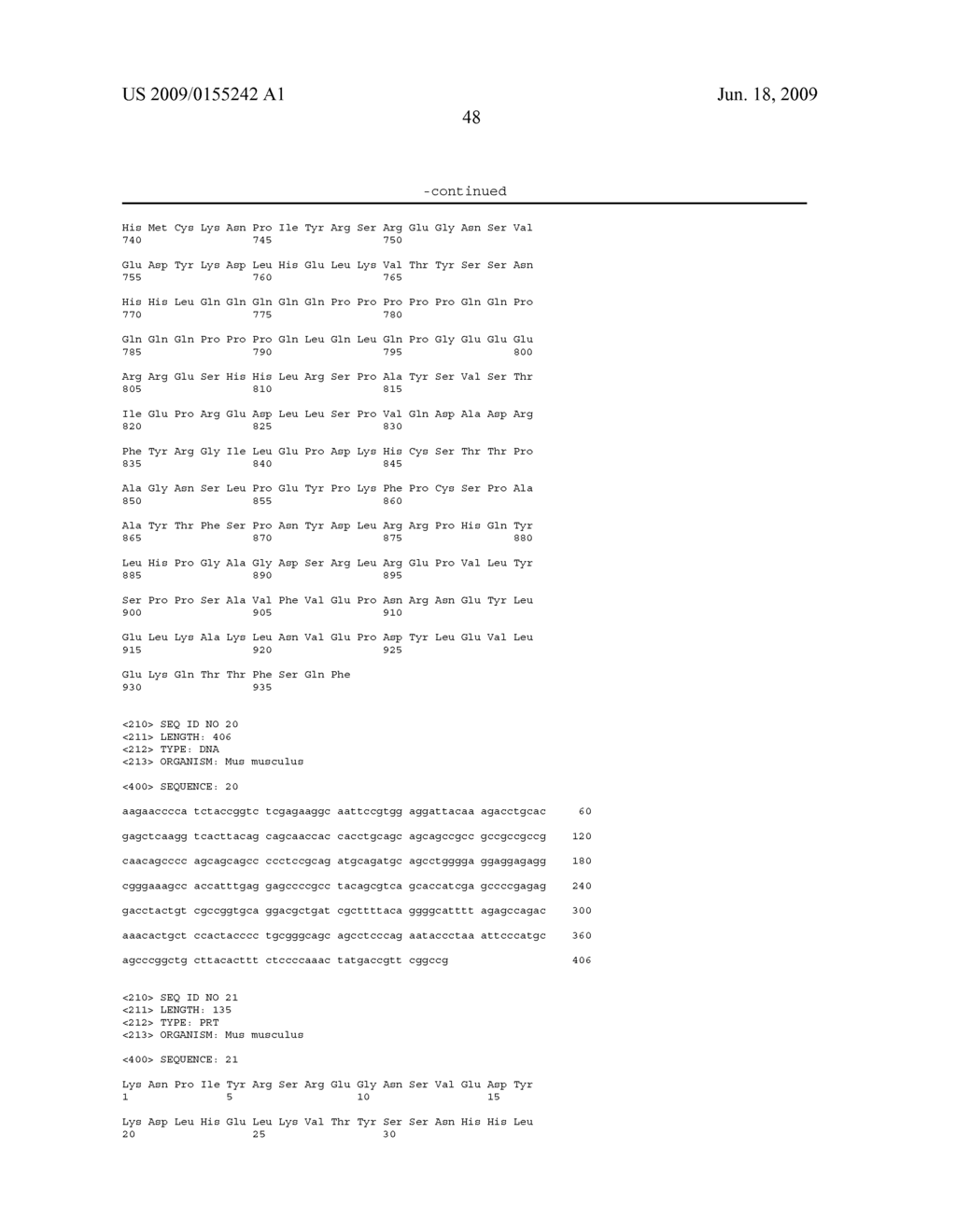 MAMMALIAN GENES; RELATED REAGENTS AND METHODS - diagram, schematic, and image 68