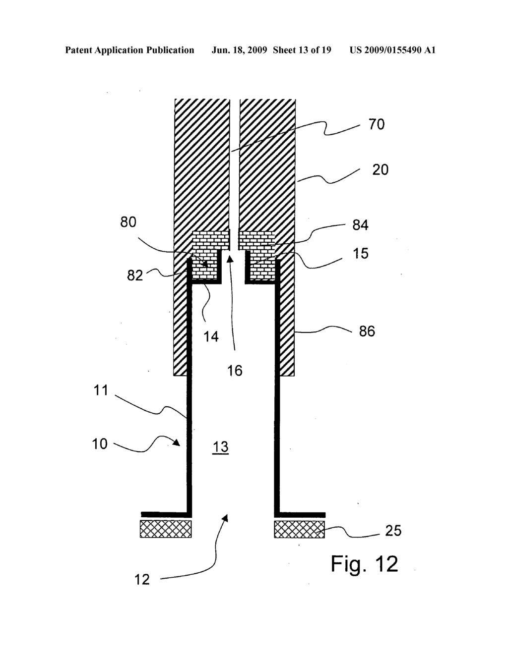 Method and device for the internal plasma treatment of hollow bodies - diagram, schematic, and image 14