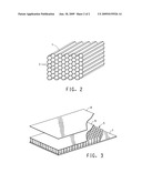 HONEYCOMB HAVING A HIGH COMPRESSION STRENGTH AND ARTICLES MADE FROM SAME diagram and image