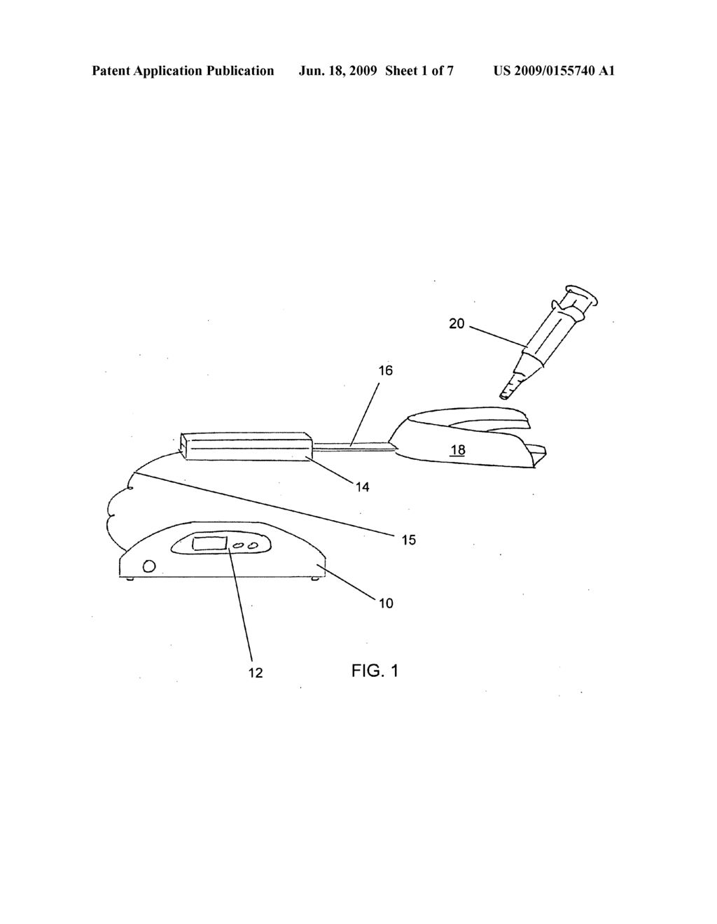 Ultrasonic Dental Treatment System - diagram, schematic, and image 02