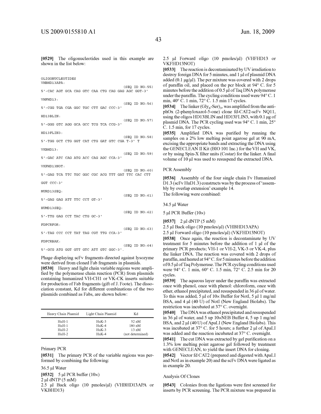 METHODS FOR PRODUCING MEMBERS OF SPECIFIC BINDING PAIRS - diagram, schematic, and image 90