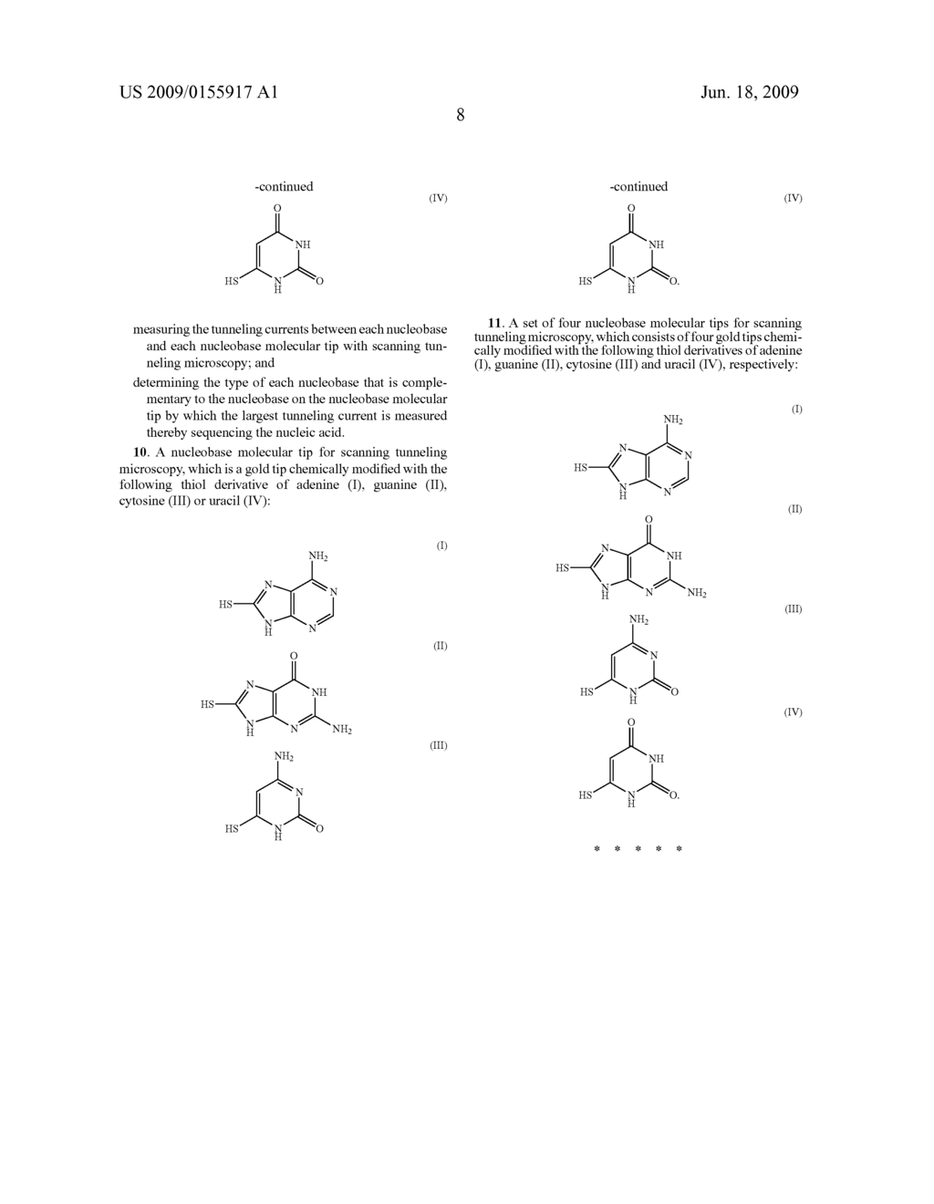 Method for analyzing nucleobases on a single molecular basis - diagram, schematic, and image 16