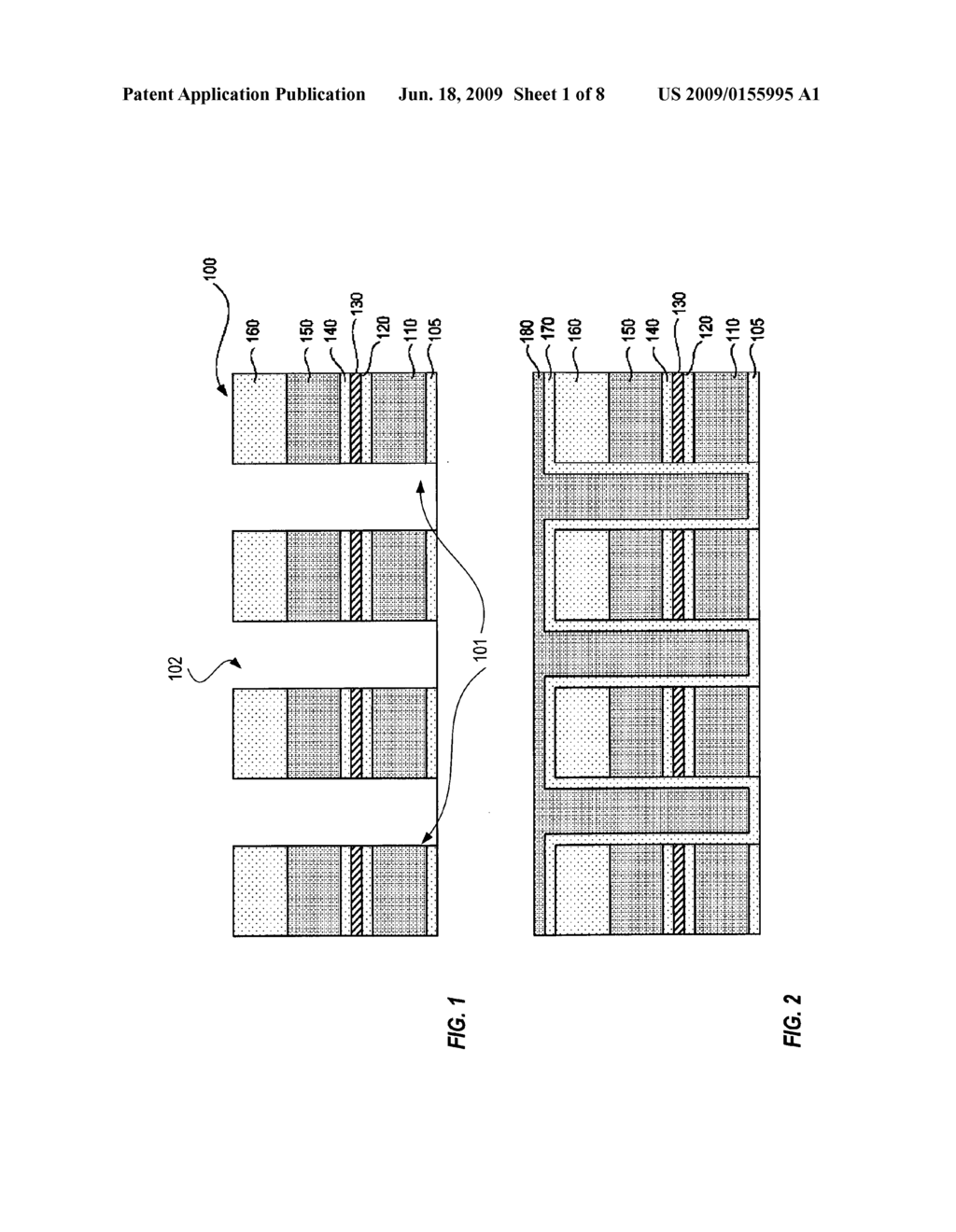 Self-aligned contact formation utilizing sacrificial polysilicon - diagram, schematic, and image 02