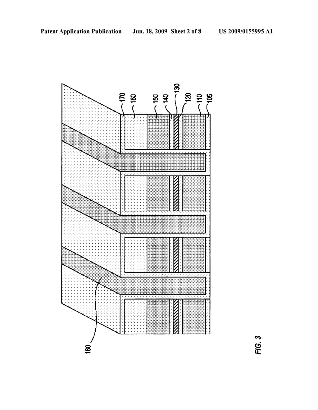 Self-aligned contact formation utilizing sacrificial polysilicon - diagram, schematic, and image 03