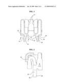 RECEPTACLE CONNECTOR FOR A BATTERY IN THE MOBILE ELECTRIC DEVICE diagram and image