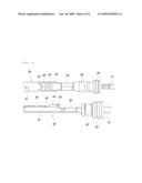 STRUCTURE OF POWER TERMINAL FOR ABS CONNECTOR diagram and image