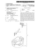 Battery connector with contact terminal having improved retaining force diagram and image