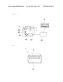 DEVICE FOR REMOVING FOREIGN SUBSTANCES FROM USB PORT FOR VEHICLES diagram and image