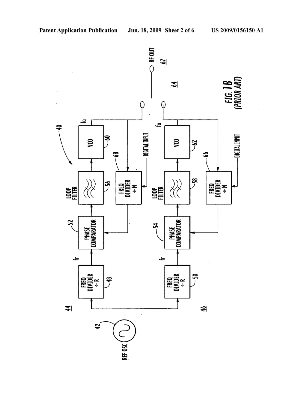 FREQUENCY SYNTHESIZER AND RELATED METHOD FOR GENERATING WIDEBAND SIGNALS - diagram, schematic, and image 03