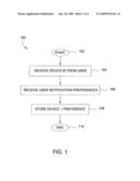 METHOD AND APPARATUS FOR DYNAMIC LOCATION-BASED MESSAGE NOTIFICATION diagram and image