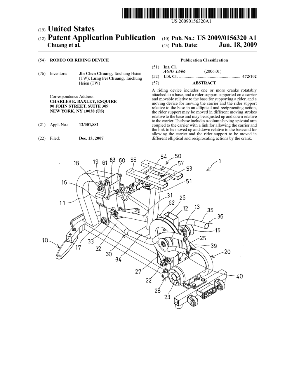 Rodeo or riding device - diagram, schematic, and image 01