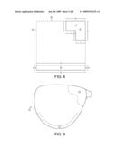 GOLF CLUB WITH OPTIMUM MOMENTS OF INERTIA IN THE VERTICAL AND HOSEL AXES diagram and image